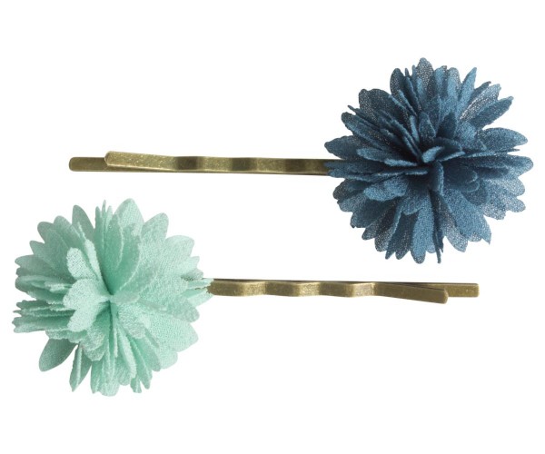 Maileg Bobby Pins Mint/Blue
