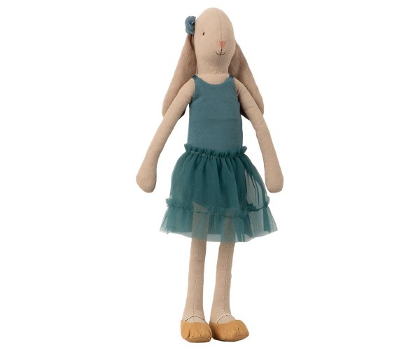 Maileg BUNNY SIZE 3 BALLERINA PETROL