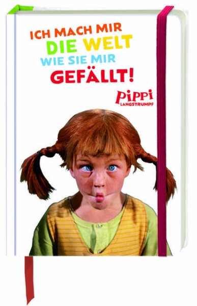 Notizblock - Pippi Lanfstrumpf - Ich mach mir die Welt wie sie mir gefällt von Oetinger