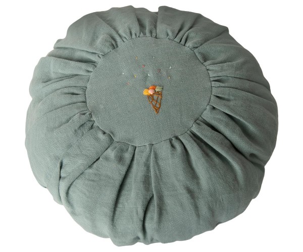 Maileg Kissen rund - Dusty Blue