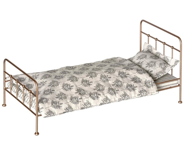 Maileg Gold vintage bed, Medium