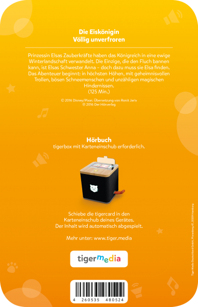 tigercard - Die Eiskönigin - Völlig unverfroren von tigermedia