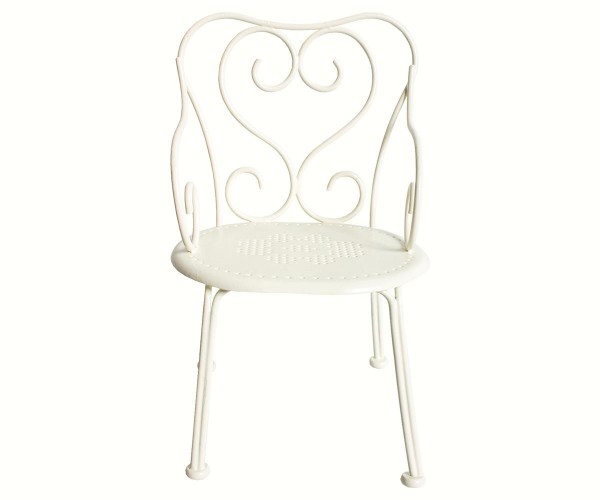 Maileg Romantic chair, Mini, Offwhite